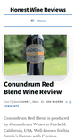 Mobile Screenshot of honestwinereviews.com